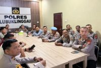 Kapolres Lubuk Linggau memimpin Latpra Ops Ketupat Musi 2026 secara virtual di Polres Lubuk Linggau, Selasa (10/3/2026). (Foto Dok Ho/RadarBangsa.co.id)