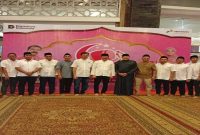 Suasana buka puasa bersama Hiswana Migas dan Pertamina Patra Niaga di Hall Masjid Namira, Tikung, Lamongan, Kamis (12/3/2026). (Foto Dok Ho/RadarBangsa.co.id)