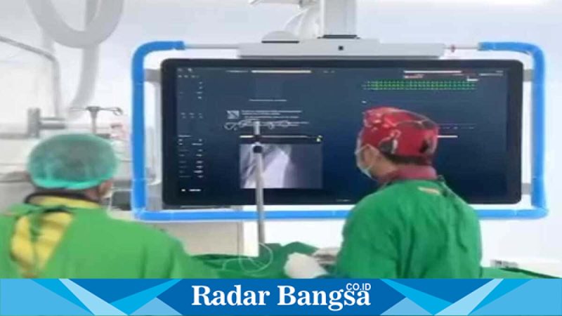Fasilitas Cathlab terbaru di RSUD H Moh Ruslan Kota Mataram untuk layanan jantung terpadu, Senin (16/3/2026). (Foto Dok Ho/RadarBangsa.co.id)