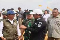 Peresmian reforestasi tahap I seluas 2.574 hektare di TNTN, Pelalawan, Selasa (3/3/2026). (Foto Dok Ho/RadarBangsa.co.id)