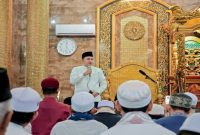 Suasana Sholat Idul Fitri di Masjid Agung Bangil, Sabtu (20/3/2026) (Foto Dok Ho/RadarBangsa.co.id)