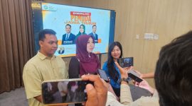 Ketua KPU Jatim Aang Kunaifi saat Syawalan Pemuda Jatim di Surabaya, Minggu (29/3/2026). (Foto Dok Ho/RadarBangsa.co.id)