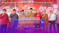 Undian Tabungan Pesirah Bank Sumsel Babel di Muratara dengan hadiah mobil. Senin 30 Maret 2026 (Foto Dok Ho/RadarBangsa.co.id)