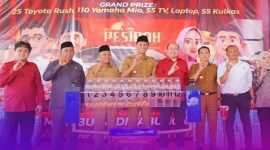 Undian Tabungan Pesirah Bank Sumsel Babel di Muratara dengan hadiah mobil. Senin 30 Maret 2026 (Foto Dok Ho/RadarBangsa.co.id)