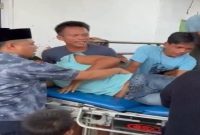 Anggota DPRD Pelalawan dari Dapil 2, Asnol Mubarack, saat berada di lokasi Puskesmas Bunut menyoroti langsung pelayanan kesehatan yang menjadi perhatian publik, Minggu (29/3/2026). (Foto DokTangkapan layar (screenshot) video viral  /RadarBangsa.co.id)