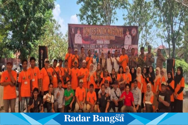 Ratusan pesert dari berbagai daerah mengikuti Kontes Entok Nasional Pasuruan Bersatu 2026 di PCC Bangil, Minggu (13/4/2026). (Foto Dok Ho/RadarBangsa.co.id)