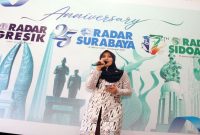 Lia Istifhama  Senator Idola di Surabaya, Selasa (31/03) (Foto Dok Ho/RadarBangsa.co.id)