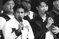 Valen dan Afan saat membawakan lagu “Meraih Mimpi” di Jakarta, Kamis (2/4/2026). (Foto Dok Ho/RadarBangsa.co.id)