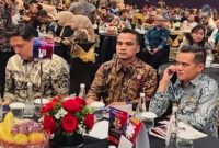 Bupati Bangkalan Lukman Hakim saat menghadiri TOP BUMD Awards 2026 di Jakarta, Senin (13/4/2026). (Foto Dok Ho/RadarBangsa.co.id)