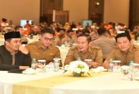 Bupati Lamongan hadiri Rapat koordinasi antisipasi kemarau 2026 di Dyandra, Selasa (7/4/2026). (Foto Dok Ho/RadarBangsa.co.id)