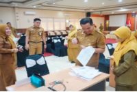 Wali Kota Probolinggo meninjau pemeriksaan kesehatan ASN, Senin (6/4/2026). (Foto Dok Ho/RadarBangsa.co.id)