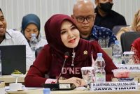 Lia Istifhama saat Rapat Komite III DPD RI dengan Kementerian Kebudayaan di Jakarta, Senin (6/4/2026). (Foto Dok Ho/RadarBangsa.co.id)