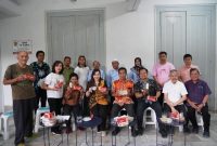 Jajaran Disbudpar Kota Semarang saat melakukan pendampingan di Pecinan Kranggan, Senin (13/04/2026). (Foto Dok Ho/RadarBangsa.co.id)