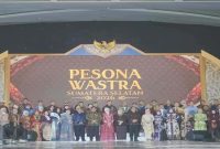 Fashion show wastra Sumatera Selatan di Palembang, Kamis 2 April (Foto Dok Ho/RadarBangsa.co.id)