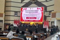 Fatmawati saat dilantik sebagai Wakil Ketua DPRD Jember, Jumat (10/4/2026). (Foto Dok Ho/RadarBangsa.co.id)