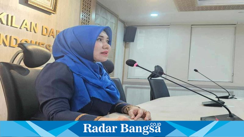 Anggota DPD RI Lia Istifhama menerima audiensi komunitas pemuda CreSHome, Senin (27/4/2026). (Foto Dok Ho/RadarBangsa.co.id)
