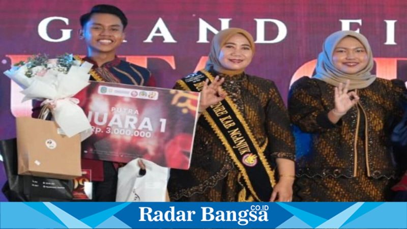 Grand Final Duta GenRe Kabupaten Nganjuk 2026 di Gedung Wanita, Kamis (2/4/2026) (Foto Dok Ho/RadarBangsa.co.id)