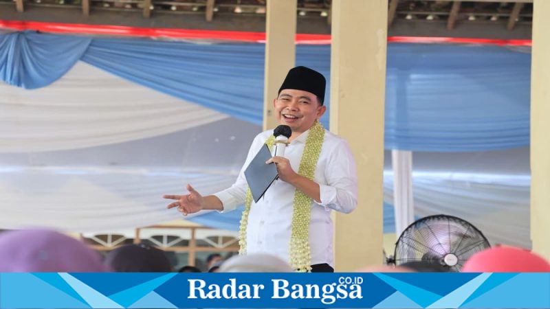 Bupati Jember Gus Fawait saat kunjungan kerja sektor pertanian, Selasa (7/4/2026) (Foto Dok Ho/RadarBangsa.co.id)