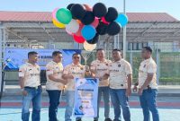 Pembukaan pekan olahraga Hari Bakti Pemasyarakatan ke-62 di Lapas Narkotika Pamekasan, Senin (20/04/2026). (Foto Dok Ho/RadarBangsa.co.id)