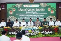 Khotmil Quran pembukaan Hari Jadi Lamongan ke-457 di Pendopo Lokatantra, Selasa 14 April 2026. (Foto Dok Ho/RadarBangsa.co.id)