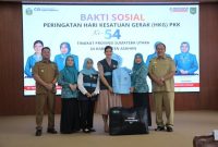 Kahiyang Ayu hadiri bakti sosial HKG PKK ke-54 di Asahan, Selasa, 14 April 2026 (Foto Dok Ho/RadarBangsa.co.id)