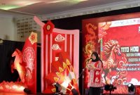 Bupati Banyuwangi Ipuk Fiestiandani menghadiri HUT ke-242 Klenteng Hoo Tong Bio Banyuwangi, Sabtu (18/4/2026). (Foto Dok Ho/RadarBangsa.co.id)