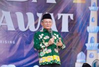 Wakil Bupati Pasuruan saat menghadiri HUT ke-45 SMAN 1 Bangil, Kamis (2/4/2026). (Foto Dok Ho/RadarBangsa.co.id)