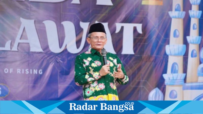 Wakil Bupati Pasuruan saat menghadiri HUT ke-45 SMAN 1 Bangil, Kamis (2/4/2026). (Foto Dok Ho/RadarBangsa.co.id)