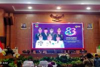 Suasana Rapat Paripurna HUT ke-83 Musi Rawas di ruang sidang DPRD, Senin (20/4/2026). (Foto Dok Ho/RadarBangsa.co.id)