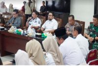 Rapat koordinasi pengendalian inflasi di Nganjuk, Rabu (01/04/2026). (Foto Dok Ho/RadarBangsa.co.id)