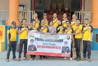 Personel Sat Intelkam Polres Lubuk Linggau saat bakti religi di tempat ibadah, Sabtu (18/4/2026). (Foto Dok Ho/RadarBangsa.co.id)