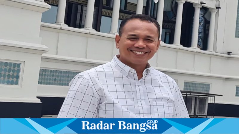 Jubir Pemprov NTB Ahsanul Halik saat memberikan keterangan di Mataram, Kamis (23/4/2026). (Foto Dok Ho/RadarBangsa.co.id)