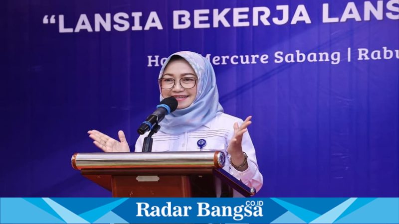 Plt. Dirjen Binapenta dan PKK Kemnaker, Estiarty Haryani  (Foto Dok Ho/RadarBangsa.co.id, Rabu 15 April 2026)