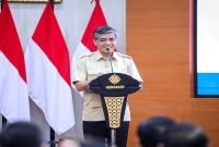 Menaker Yassierli membuka program pembinaan dan sertifikasi Ahli K3 di Jakarta, Rabu (29/4/2026). (Foto Dok Ho/RadarBangsa.co.id)