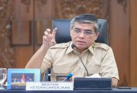 Menaker Yassierli dalam forum vokasi KEK di Jakarta, Kamis (23/4/2026). (Foto Dok Ho/RadarBangsa.co.id)