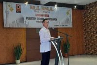 Ketua PII Jawa Timur Dr. Ir. Gentur Prihantono saat rapat pengurus PII Cabang Jember di Rumah Makan Lestari, Jumat, 17 April 2026. (Foto Dok Ho/RadarBangsa.co.id)