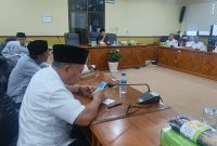 Komisi D DPRD Sidoarjo menggelar rapat koordinasi bersama BKD, Dinkes, RSUD dan puskesmas, Rabu (29/4/2026). (Foto Dok Ho/RadarBangsa.co.id)
