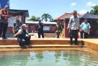 Ketua DPRD Sidoarjo saat kunjungan ke Wisata Wong Pulungan, Sabtu (4/4/2026). (Foto Dok Ho/RadarBangsa.co.id)