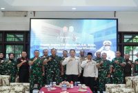 Bupati Lamongan menerima kunjungan Kaskogartap III/Surabaya di Pendopo Lokatantra, Senin (27/4). (Foto Dok Ho/RadarBangsa.co.id)