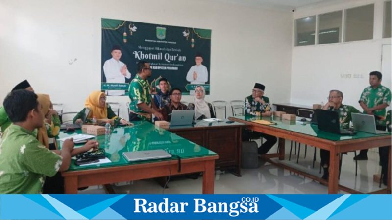 Rombongan Pemkot Probolinggo saat studi tiru manajemen talenta di Pasuruan, Kamis (2/4/2026). (Foto Dok Ho/RadarBangsa.co.id)