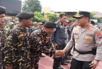 Apel kesiapan pengamanan May Day di Mapolresta Sidoarjo, Rabu (29/4/2026). (Foto Dok Ho/RadarBangsa.co.id)
