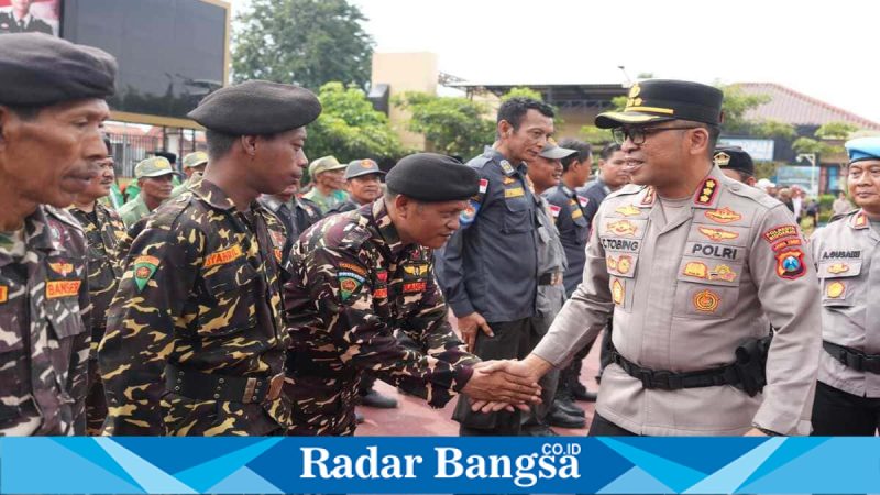 Apel kesiapan pengamanan May Day di Mapolresta Sidoarjo, Rabu (29/4/2026). (Foto Dok Ho/RadarBangsa.co.id)