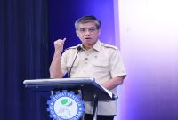 Menteri Ketenagakerjaan Yassierli saat seminar di Jakarta, Kamis (23/4/2026). (Foto Dok Ho/RadarBangsa.co.id)