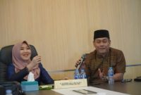 Audiensi Komisi PDUF MUI Jawa Timur dengan Anggota DPD RI Lia Istifhama di Surabaya, Jumat (17/4). (Foto Dok Ho/RadarBangsa.co.id)