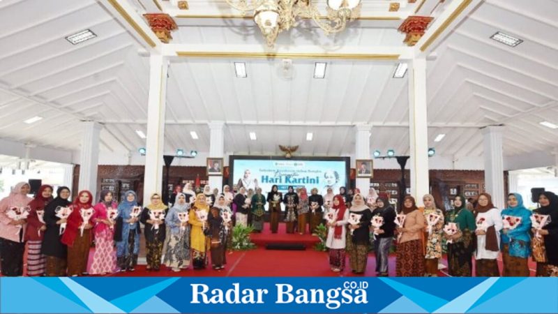 Talkshow kesehatan ibu hamil dalam peringatan Hari Kartini di Pendopo Nyawiji, Selasa (21/4/2026). (Foto Dok Ho/RadarBangsa.co.id)