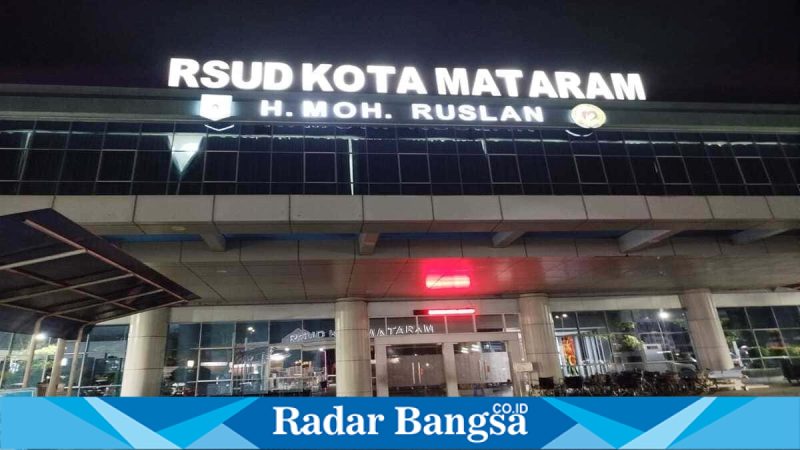 Aktivitas pelayanan pasien di IGD RSUD H. Moh. Ruslan, Kota Mataram, Jumat (25/04/2026). (Foto Dok Ho/RadarBangsa.co.id)