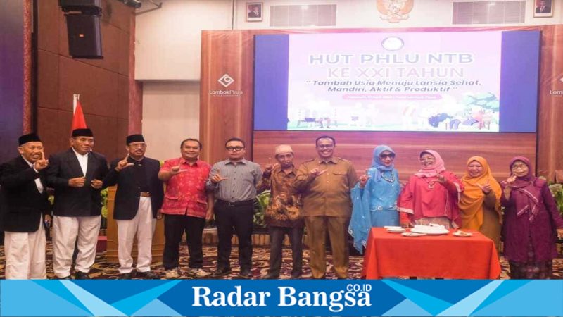 Perayaan HUT PHLU NTB ke-21 dan Hari Kartini di Lombok Plaza, Mataram, Selasa (21/4/2026). (Foto Dok Ho/RadarBangsa.co.id)