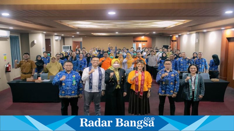 Simulasi kesiapsiagaan bencana di RSUD Mataram, Selasa (29/4). (Foto Dok Ho/RadarBangsa.co.id)