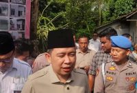 Gus Fawait saat meninjau program RTLH di Desa Kemuning Lor, Rabu (15/4/2026). (Foto Dok Ho/RadarBangsa.co.id)