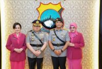 Prosesi serah terima jabatan Kapolrestabes Semarang di Mapolrestabes Semarang, Kamis (16/4/2026). (Foto Dok Ho/RadarBangsa.co.id)